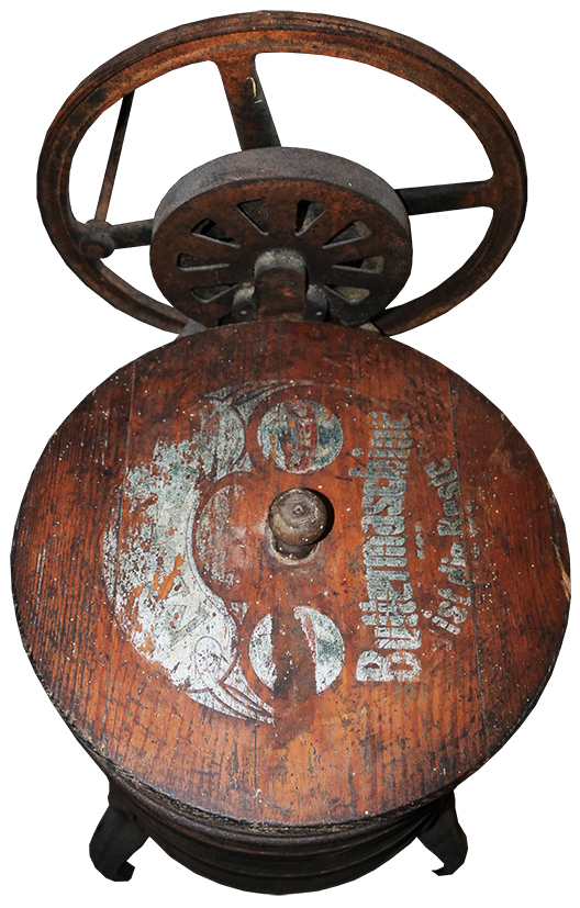 Buttermaschine, 1,00m "Miele" , Originale Rarität um 1901( hieraus endstand die 1. Waschmaschine)